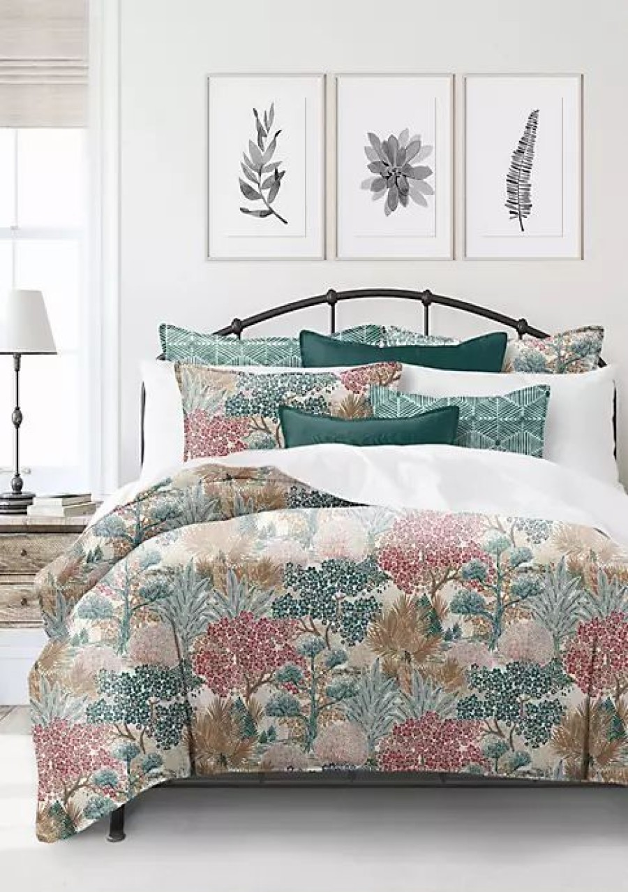 Bed & Bath * | 6Ix Tailors Fine Linens Marikka California King Coverlet & 2 Shams Set Teal