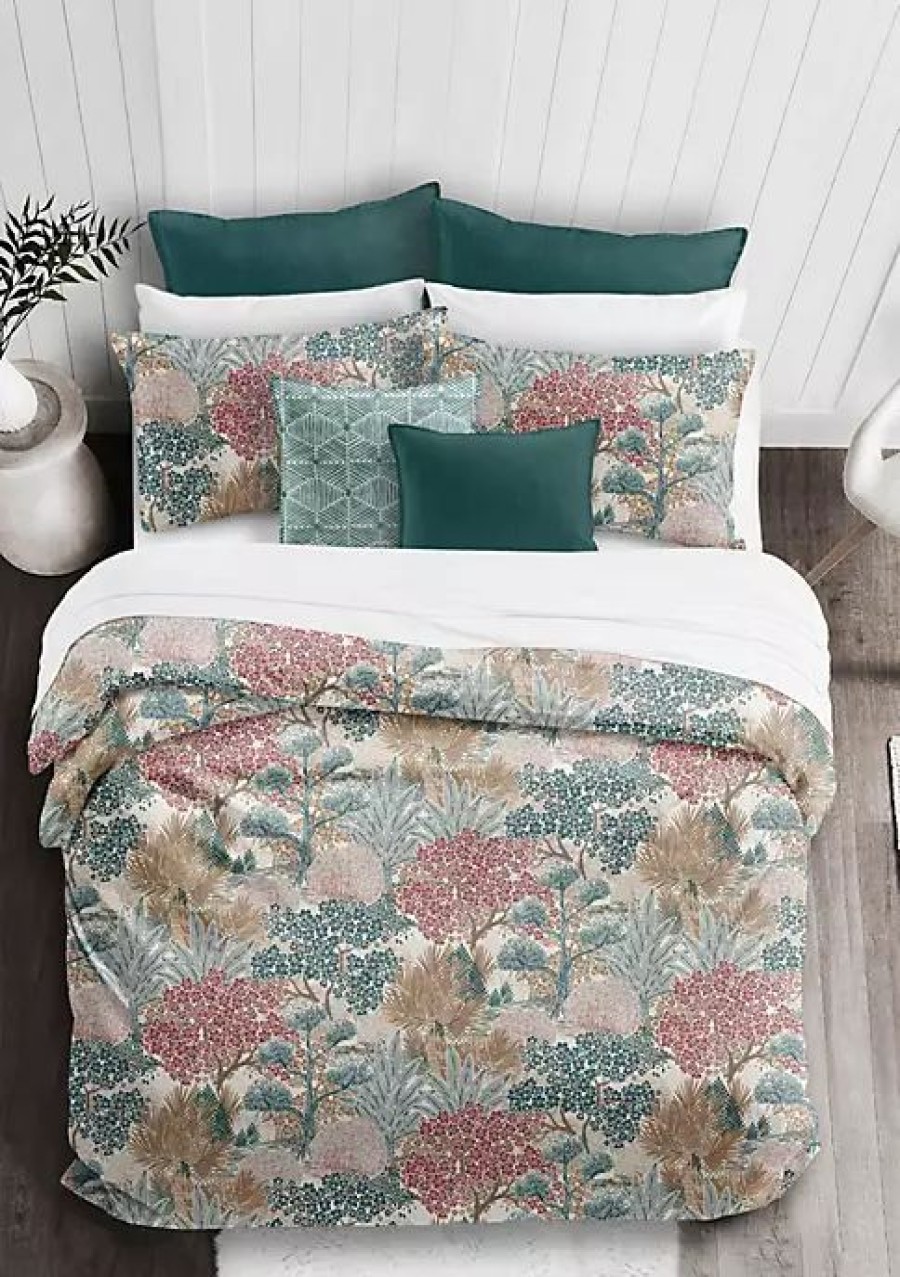 Bed & Bath * | 6Ix Tailors Fine Linens Marikka California King Coverlet & 2 Shams Set Teal