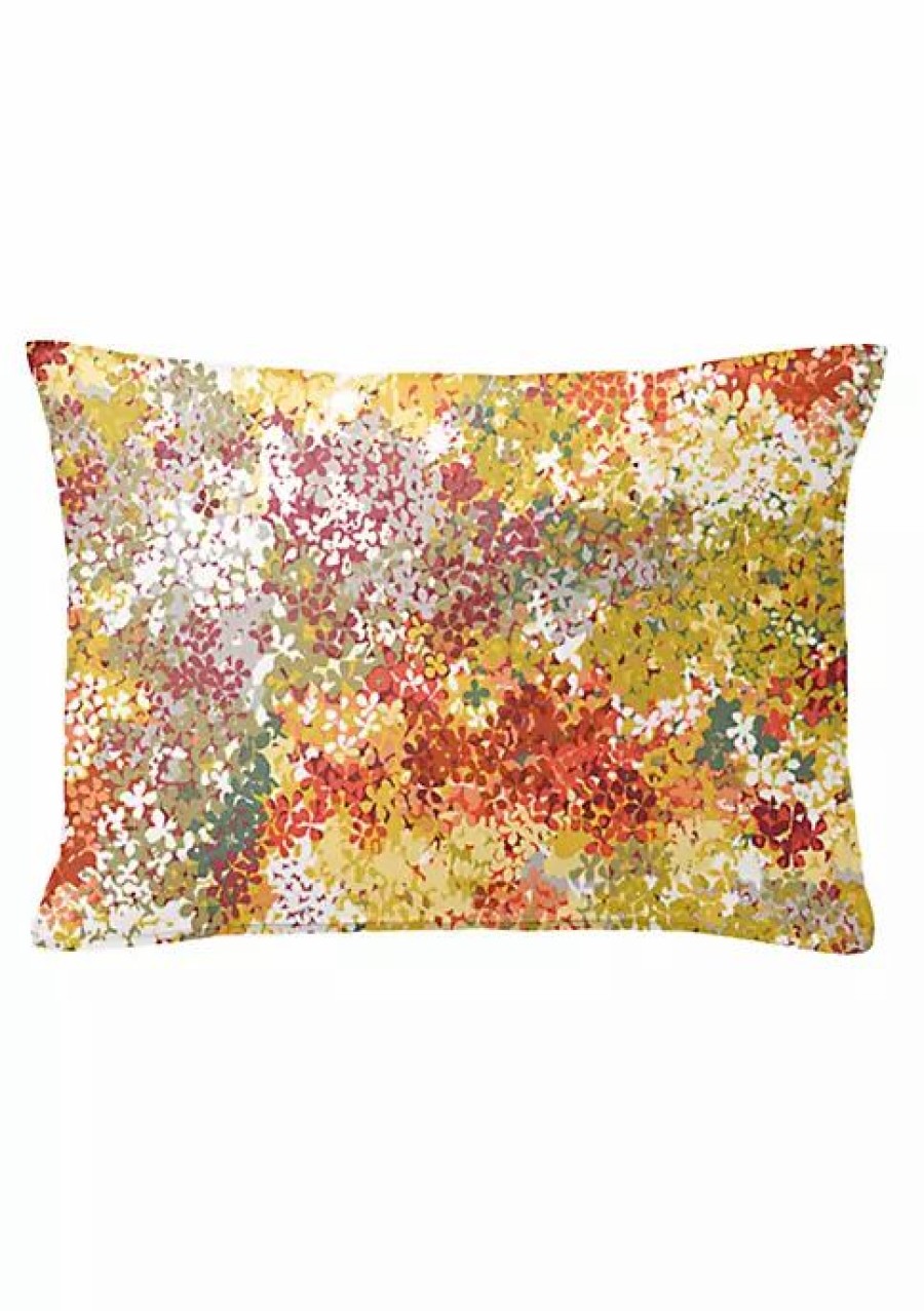 Home * | 6Ix Tailors Fine Linens Lantana 14X20 Oblong Decor Pillow (Feather Insert) Orange