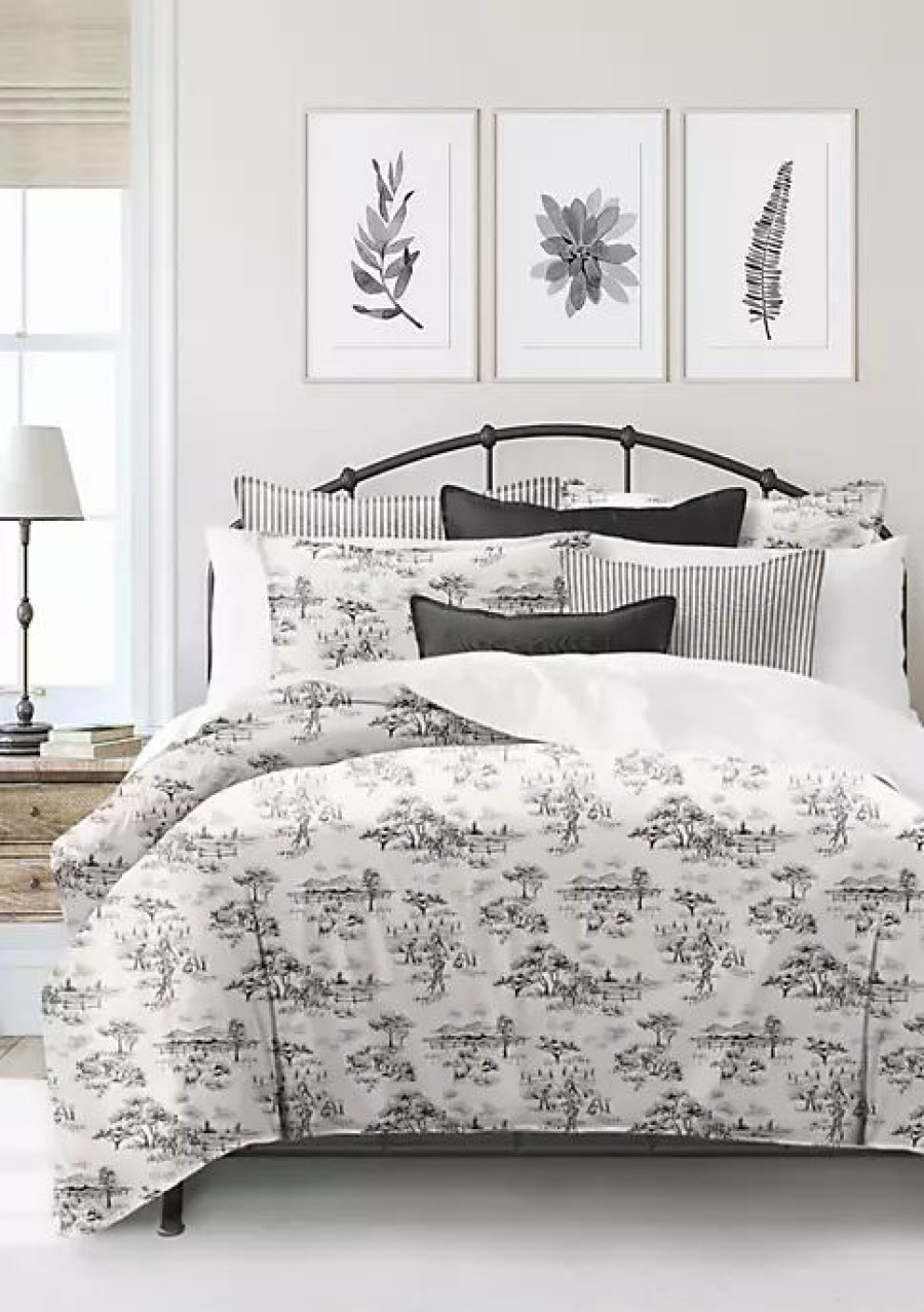 Bed & Bath * | 6Ix Tailors Fine Linens Auclair California King Coverlet & 2 Shams Set Gray