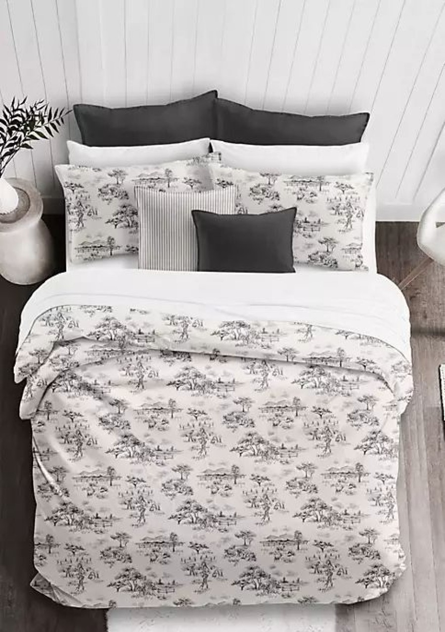 Bed & Bath * | 6Ix Tailors Fine Linens Auclair California King Coverlet & 2 Shams Set Gray