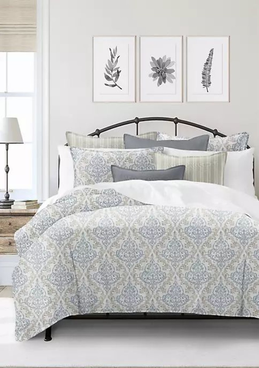 Bed & Bath * | 6Ix Tailors Fine Linens Adira Queen Comforter & 2 Shams Set Taupe