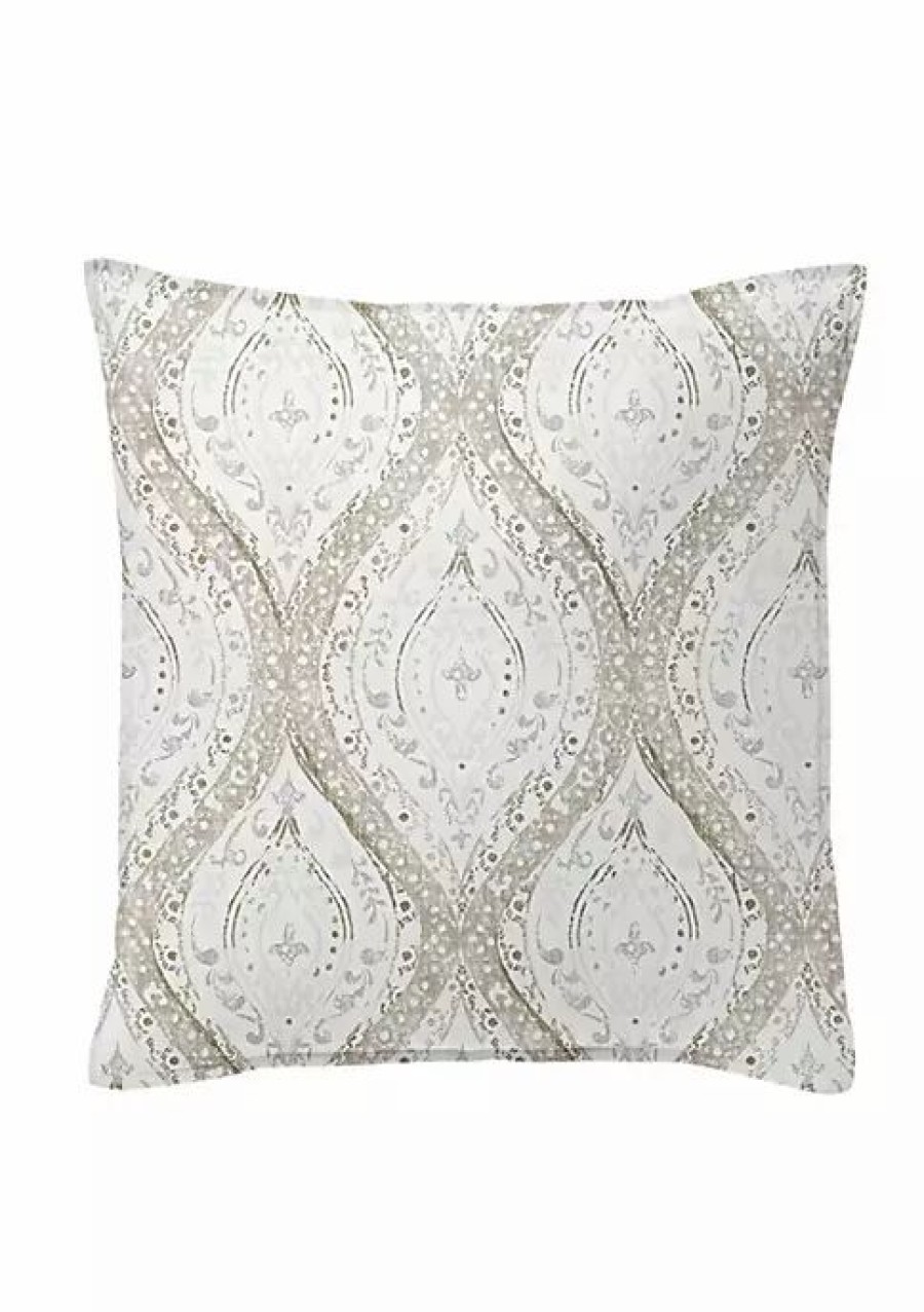 Home * | 6Ix Tailors Fine S Cressida 24 Sq Decor Pillow (Feather Insert) Linen