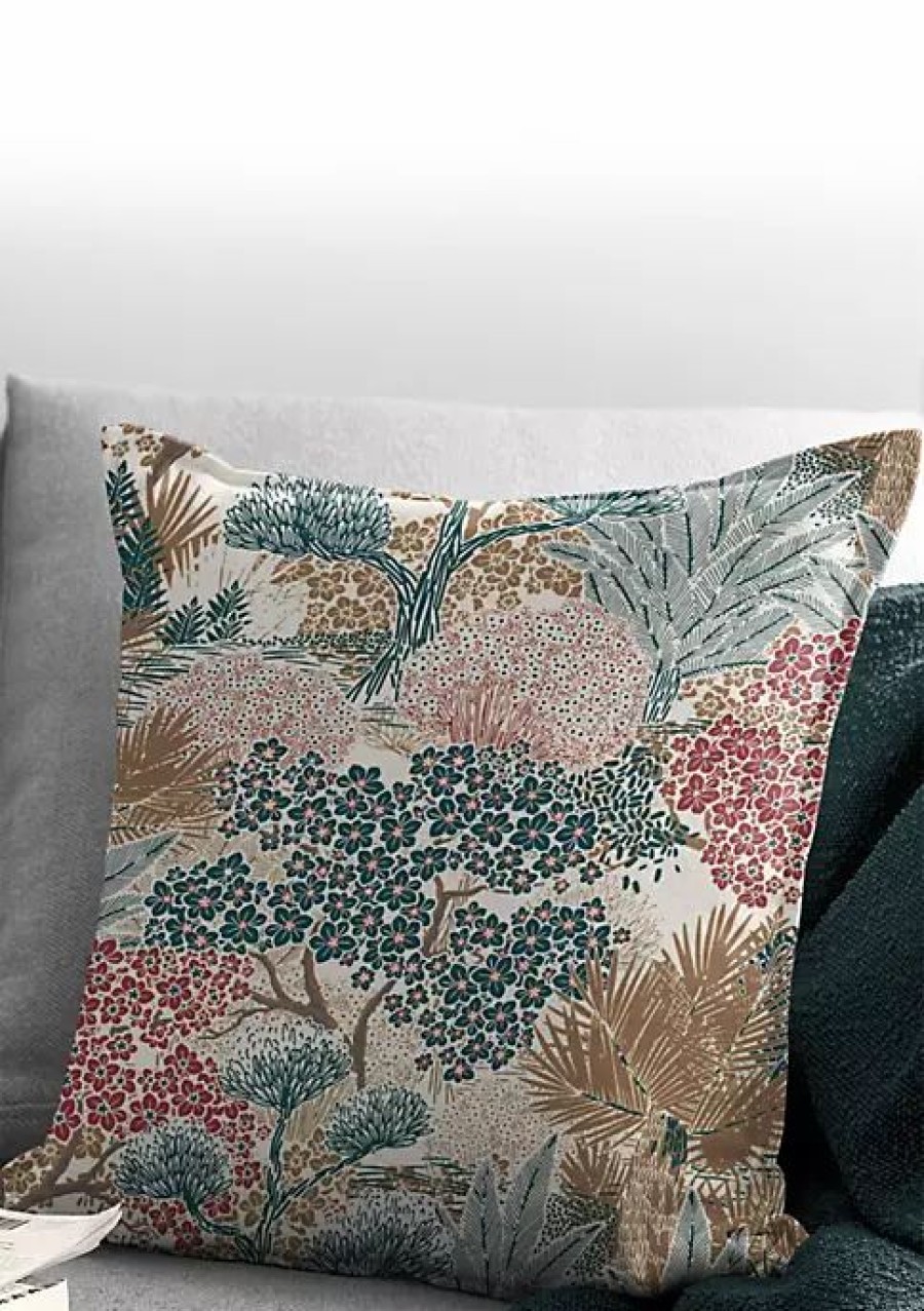 Home * | 6Ix Tailors Fine Linens Marikka 20 Sq Decor Pillow (Feather Insert) Teal