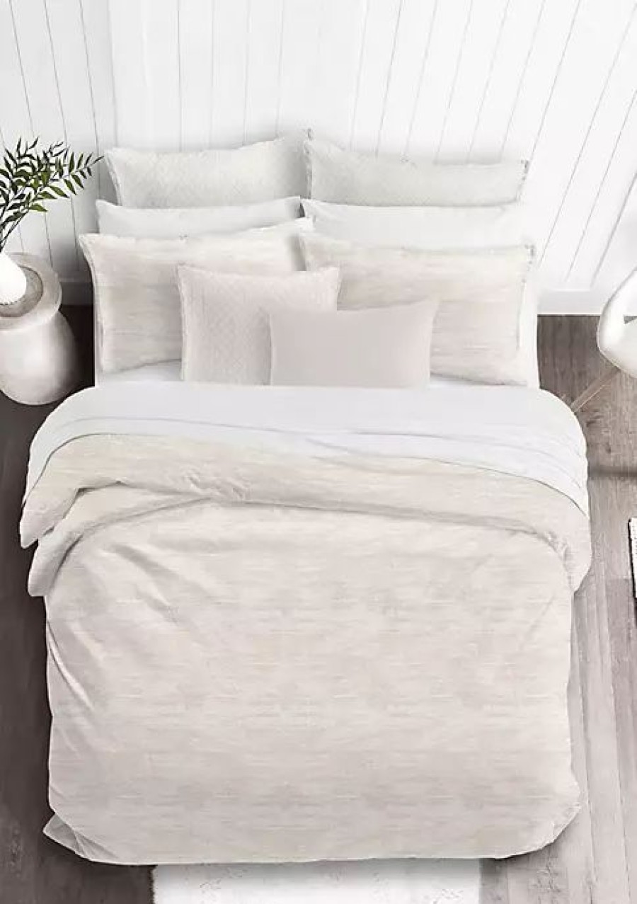 Bed & Bath * | 6Ix Tailors Fine Linens Cabrera Twin Comforter & 1 Sham Set Sand