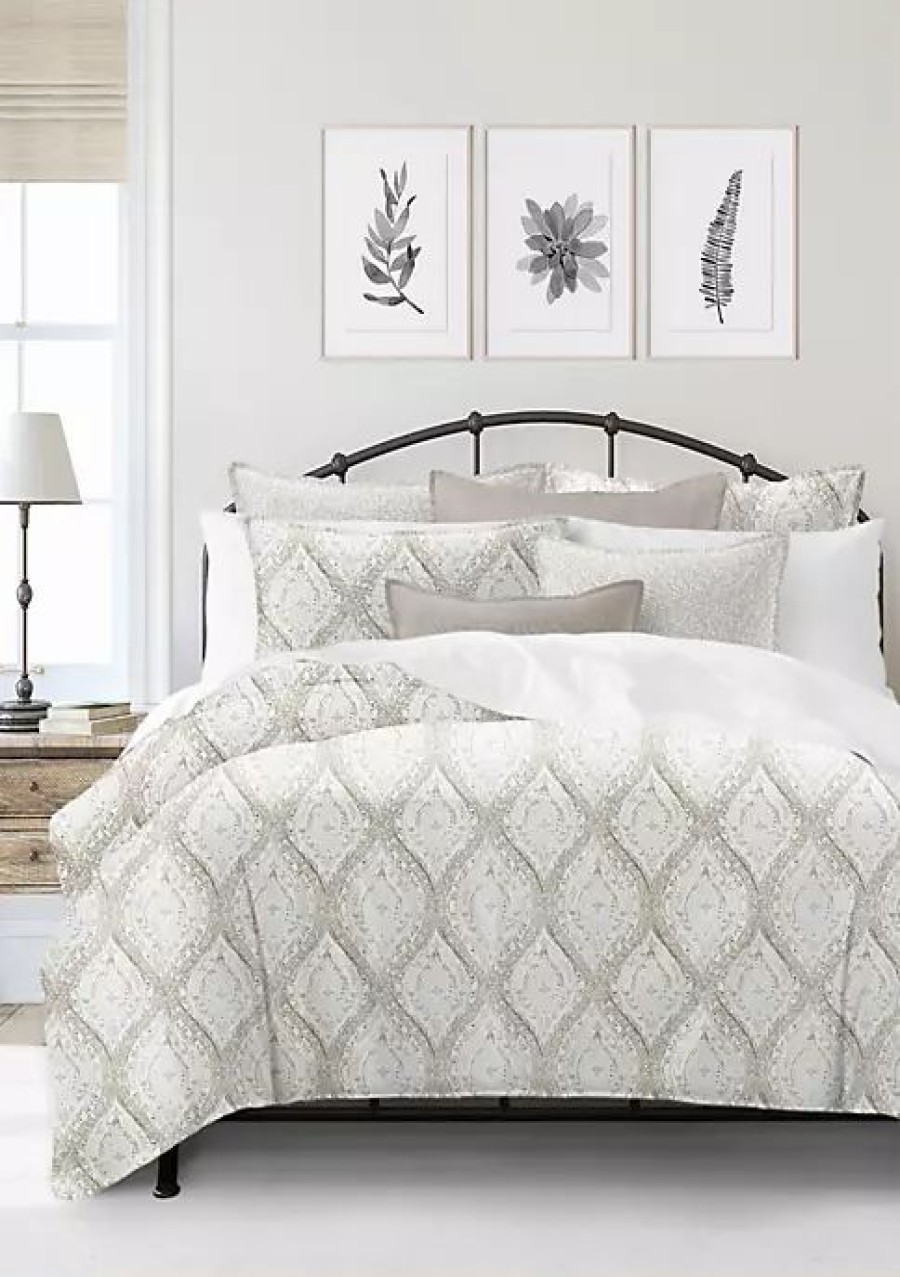 Bed & Bath * | 6Ix Tailors Fine S Cressida King Comforter & 2 Shams Set Linen