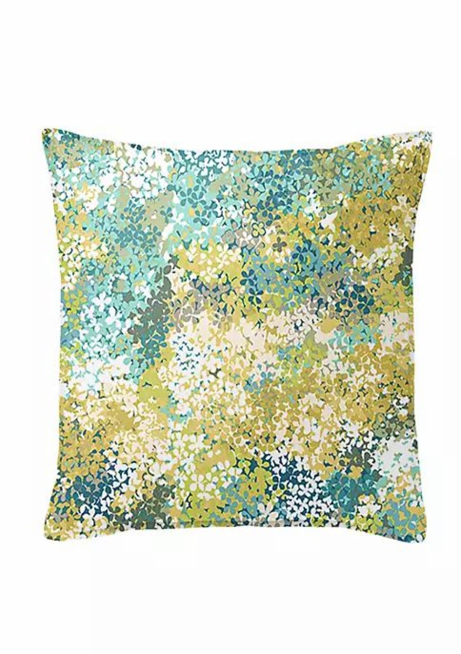 Bed & Bath * | 6Ix Tailors Fine Linens Lantana 20 Sq Decor Pillow (Feather Insert) Blue